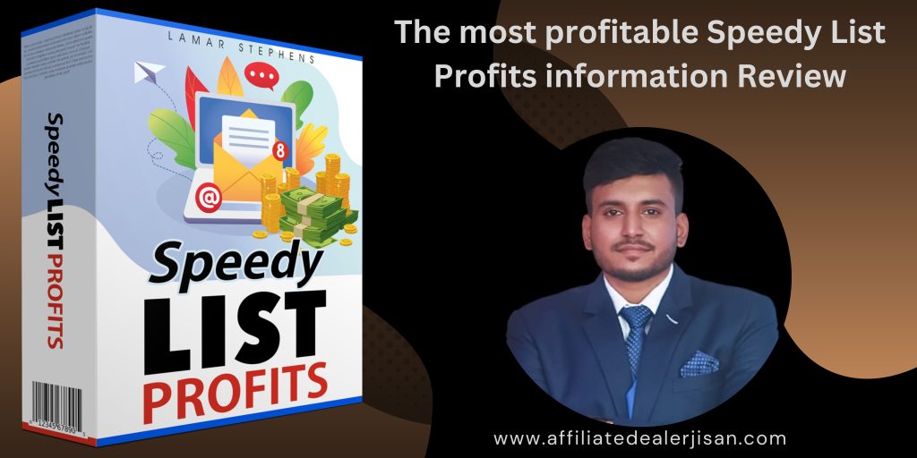 The most profitable Speedy List Profits information Review