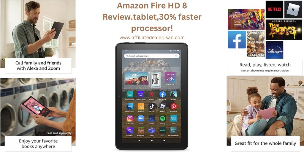 Amazon Fire HD 8 Review.