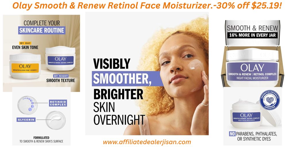 Olay Smooth & Renew Retinol Face Moisturizer