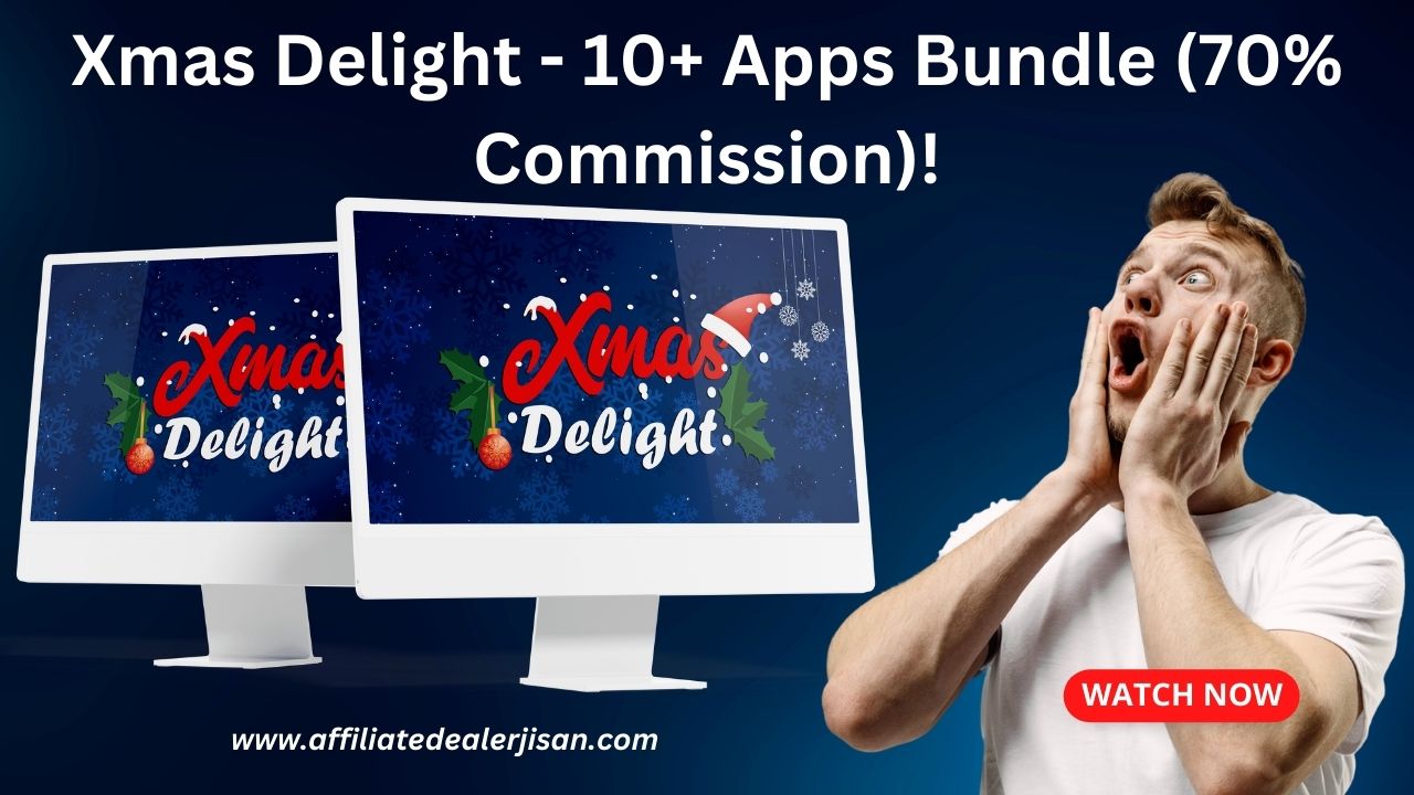 Xmas Delight - 10+ Apps Bundle (70% Commission)!