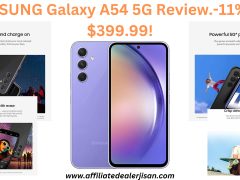 SAMSUNG Galaxy A54 5G Review