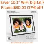 Aura Carver 10.1" WiFi Digital Picture Frame