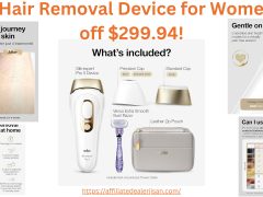 Hair Removal Device for Women.-21% off $299.94!