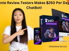 WP Genie Review.Testers Makes $250 Per Day From ChatBot!