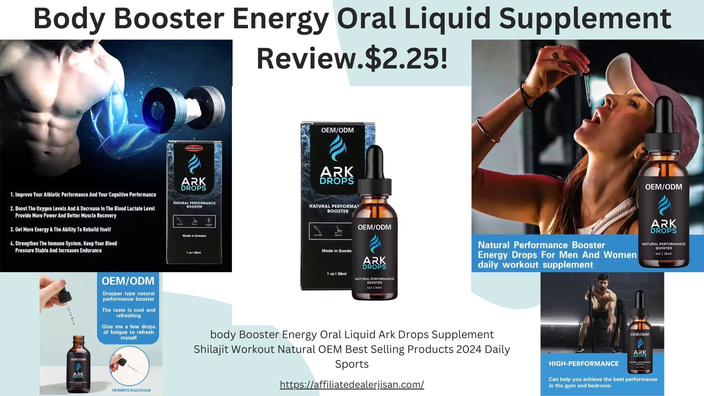 Body Booster Energy Oral Liquid Supplement Review.