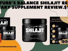 Nature’s Balance Shilajit Resin dietary supplement review.