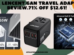 The LENCENT GaN Travel Adapter Review.