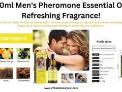 10ml Men's Pheromone Essential Oil Refreshing Fragrance!